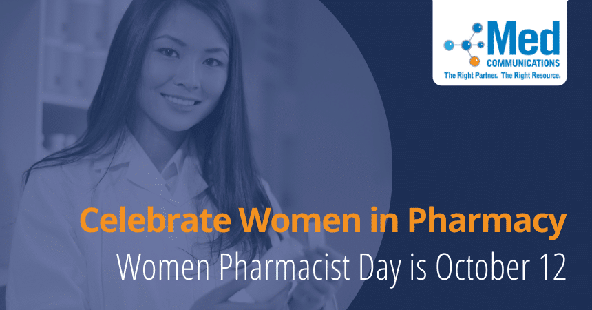 Join us in honoring women in pharmacy on October 12