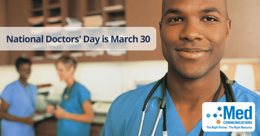 National Doctors’ Day is March 30