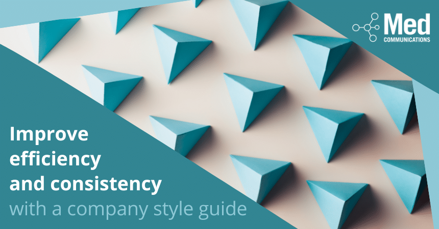 Improve efficiency and consistency with a company style guide