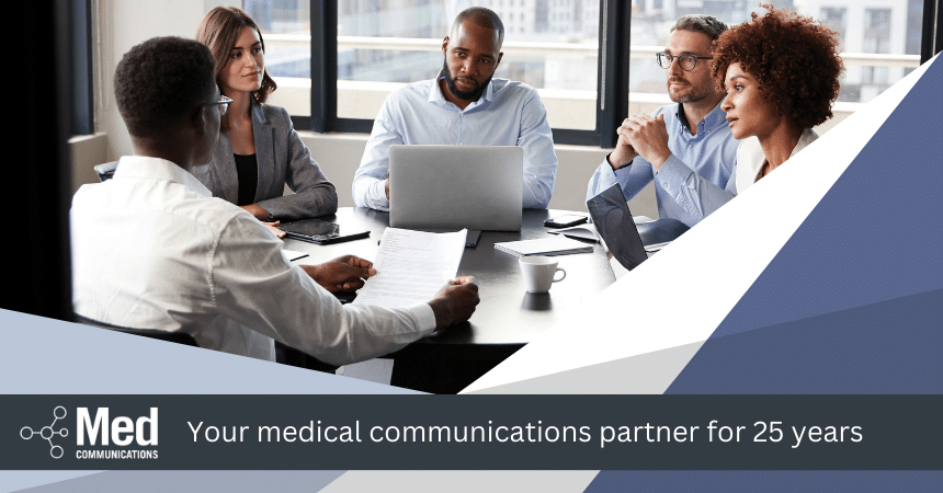 Your medical communications partner for 25 years