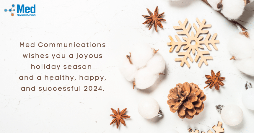 Med Communications wishes you a joyous holiday