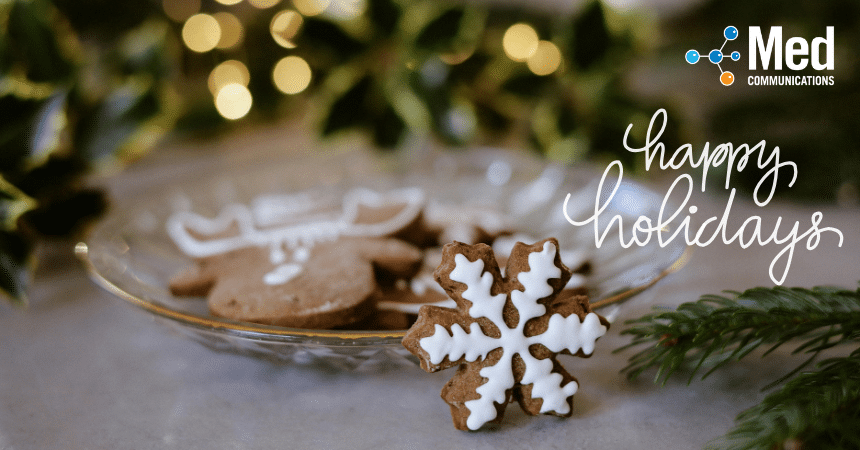 Happy holidays from Med Communications