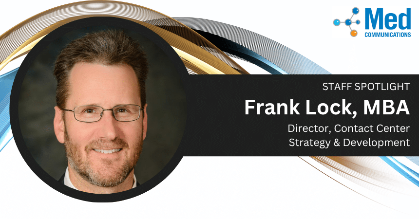 Staff Spotlight: Frank Lock, MBA
