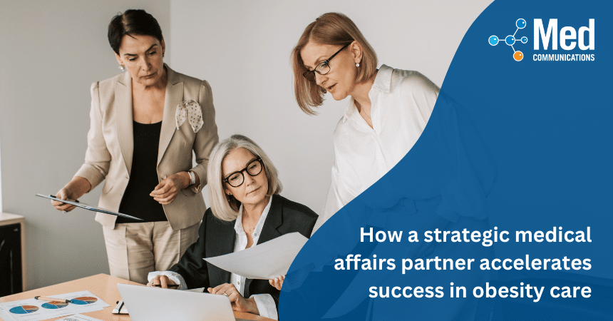 How a strategic medical affairs partner accelerates success in obesity care
